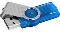 Флешка (USB Flash) Kingston DT101 G2 4Gb купить по лучшей цене