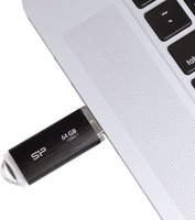 Флешка (USB Flash) Silicon Power Blaze B02 64Gb (SP064GBUF3B02V1K) купить по лучшей цене