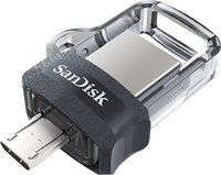 Флешка (USB Flash) Sandisk Ultra Dual M3.0 64Gb (SDDD3-64G-G46) купить по лучшей цене