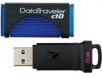 Флешка (USB Flash) Kingston DataTraveler c10 8Gb (DTC10/8GB) купить по лучшей цене