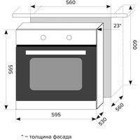 Духовой шкаф LEX EDP 092 WH купить по лучшей цене
