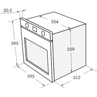 Духовой шкаф Maunfeld EOEH 5811S1 купить по лучшей цене