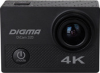 Видеокамера Digma DiCam 320 DC320 черный купить по лучшей цене