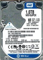 Жесткий диск (HDD) Western Digital Blue 1Tb WD10JPCX-24UE4T0 купить по лучшей цене