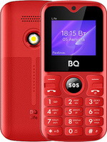 Мобильный телефон BQ-Mobile BQ-1853 Life красный купить по лучшей цене