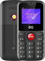 Мобильный телефон BQ-Mobile BQ-1853 Life черный/красный купить по лучшей цене