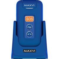 Мобильный телефон Maxvi E5 синий купить по лучшей цене