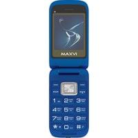 Мобильный телефон Maxvi E5 синий купить по лучшей цене