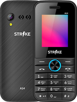Мобильный телефон Strike A14 черный/голубой купить по лучшей цене