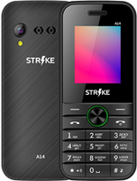 Мобильный телефон Strike A14 черный/зеленый купить по лучшей цене