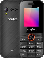 Мобильный телефон Strike A14 черный/оранжевый купить по лучшей цене