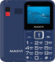 Мобильный телефон Maxvi B200 синий купить по лучшей цене