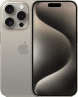 Смартфон Apple iPhone 15 Pro 128GB (природный титан) купить по лучшей цене