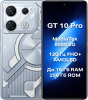 Смартфон Infinix GT 10 Pro X6739 8GB/256GB (киберсталь) купить по лучшей цене