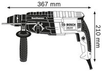 Перфоратор Bosch GBH 2-24 D Professional (06112A0000) купить по лучшей цене