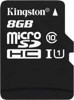 Карта памяти Kingston microSDHC 8Gb Class 10 UHS-I U1 (SDC10G2/8GBSP) купить по лучшей цене