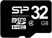 Карта памяти Silicon Power microSDHC 32Gb Class 4 (SP032GBSTH004V10) купить по лучшей цене