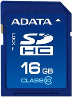 Карта памяти A-Data SDHC 16Gb Class 10 купить по лучшей цене