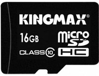 Карта памяти Kingmax microSDHC 16Gb Class 10 купить по лучшей цене