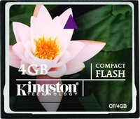 Карта памяти Kingston CF 4Gb купить по лучшей цене
