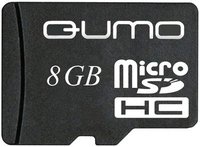 Карта памяти Qumo microSDHC 8Gb Class 10 (QM8GMICSDHC10NA) купить по лучшей цене