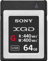Карта памяти Sony XQD G Series 64GB (QDG64E/J) купить по лучшей цене