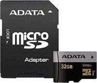 Карта памяти A-Data microSDHC Premier Pro 32Gb Class 10 UHS-I U3 (AUSDH32GUI3V30G-RA1) купить по лучшей цене