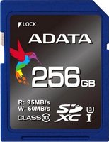 Карта памяти A-Data SDXC Premier Pro 256Gb (ASDX256GUI3CL10-R) купить по лучшей цене