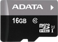 Карта памяти A-Data microSDHC 16Gb Class 10 UHS-I U1 Premier (AUSDH16GUICL1085-R) купить по лучшей цене