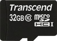 Карта памяти Transcend microSDHC 32Gb Class 10 UHS-I 200x Premium (TS32GUSDC10) купить по лучшей цене