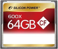 Карта памяти Silicon Power CF 64Gb 600x купить по лучшей цене