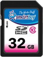 Карта памяти SmartBuy SDHC 32Gb Class 10 купить по лучшей цене