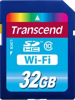 Карта памяти Transcend SDHC 32Gb Class 10 Wi-Fi (TS32GWSDHC10) купить по лучшей цене