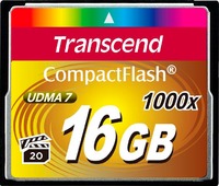 Карта памяти Transcend CF 16Gb 1000x (TS16GCF1000) купить по лучшей цене