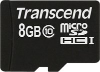 Карта памяти Transcend microSDHC 8Gb Class 10 UHS-I 200x Premium (TS8GUSDC10) купить по лучшей цене