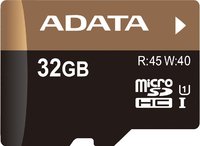 Карта памяти A-Data microSDHC 32Gb UHS-I U1 (AUSDH32GUI1-R) купить по лучшей цене