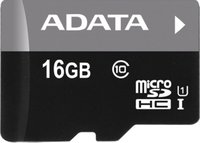 Карта памяти A-Data microSDHC 16Gb Class 10 UHS-I U1 (AUSDH16GUICL10-R) купить по лучшей цене