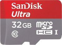 Карта памяти Sandisk microSDHC 32Gb Class 10 UHS-I Ultra (SDSDQUA-032G-U46) купить по лучшей цене