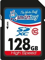 Карта памяти SmartBuy SDXC 128Gb Class 10 (SB128GBSDXC10) купить по лучшей цене