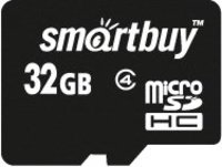 Карта памяти SmartBuy microSDHC 32Gb Class 4 (SB32GBSDCL4-00) купить по лучшей цене