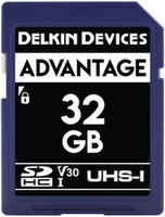 Карта памяти Delkin Devices SDHC Advantage UHS-I 32GB купить по лучшей цене