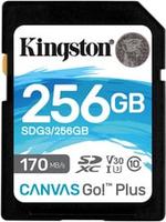 Карта памяти Kingston Canvas Go! Plus SDXC 256GB купить по лучшей цене