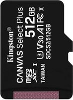 Карта памяти Kingston Canvas Select Plus microSDXC 512GB купить по лучшей цене
