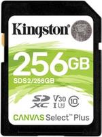 Карта памяти Kingston Canvas Select Plus SDXC 256GB купить по лучшей цене