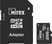 Карта памяти Mirex microSDXC 13613-AD3UH256 256GB (с адаптером) купить по лучшей цене