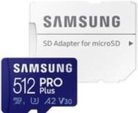 Карта памяти Samsung PRO Plus microSDXC 512GB (с адаптером) купить по лучшей цене