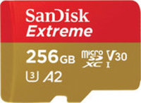 Карта памяти SanDisk Extreme microSDXC SDSQXAV-256G-GN6MN 256GB купить по лучшей цене