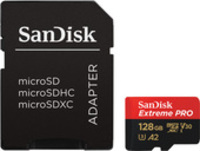 Карта памяти SanDisk Extreme PRO microSDXC SDSQXCD-128G-GN6MA 128GB (с адаптером) купить по лучшей цене
