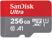 Карта памяти SanDisk Ultra microSDXC SDSQUAC-256G-GN6MA 256GB (с адаптером) купить по лучшей цене