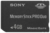 Карта памяти Sony Memory Stick PRO Duo 4Gb купить по лучшей цене